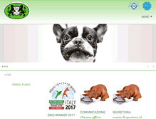 Tablet Screenshot of gruppocinofilofrosinone.it